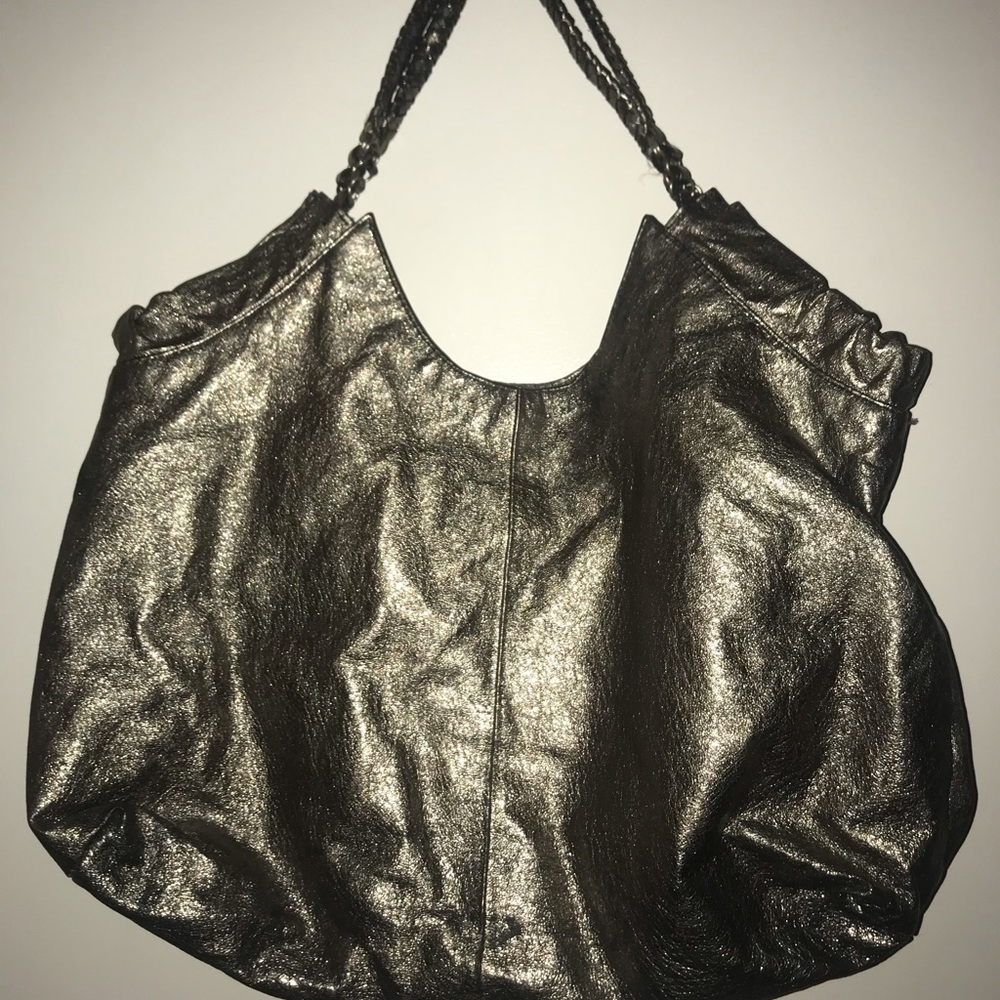 Shiny Leather Bag